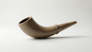 Minimalist Shofar White