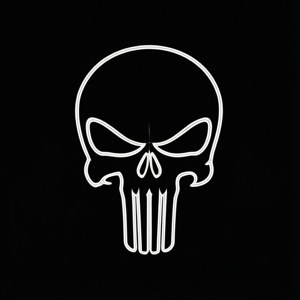 Minimalist Skull