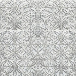 Minimalist Snowflake Pattern