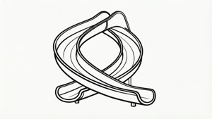 Minimalist Spiral Slide
