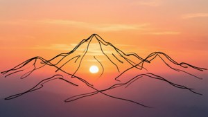 Minimalist Sunrise