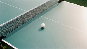 Minimalist Table Tennis Setup