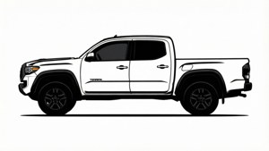 Minimalist Tacoma Silhouette