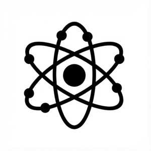 Minimalist Uranium Symbol