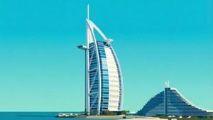 Minimalist Vector Burj Al Arab