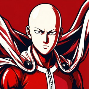 Minimalist Vector Saitama