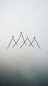 Minimalist Vertical Elements