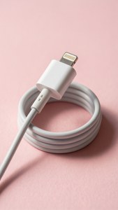 Minimalist White Cable