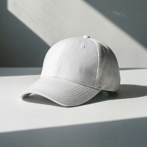 Minimalist White Cap