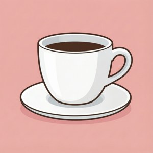 Minimalist White Cup
