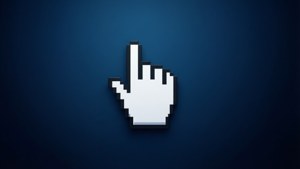 Minimalist White Cursor