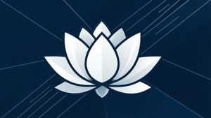 Minimalist White Lotus