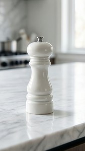 Minimalist White Marble