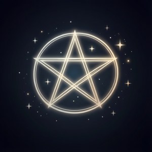 Minimalist Wiccan Star
