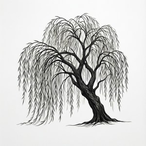 Minimalist Willow Line