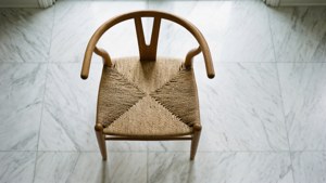 Minimalist Wooden Chair Top