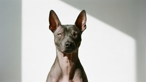 Minimalist Xolo Portrait