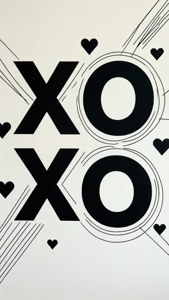 Minimalist XOXO Geometry