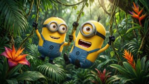 Minion Jungle Swing