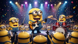 Minion Rock Concert