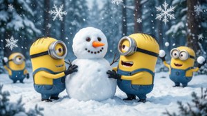 Minion Winter Fun