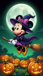 Minnie Witch Flight