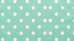 Mint Green Polka Dots