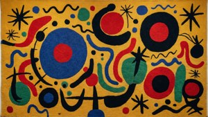 Miró's Abstract Tapestry