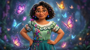 Mirabel with Magic Butterflies