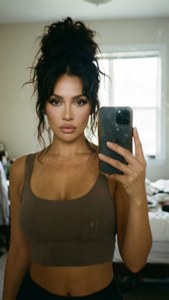 Mirror Selfie Candid