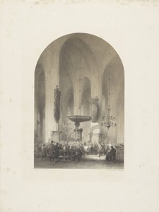 Mis in een kerk