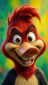 Mischievous Grin Close-Up