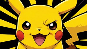 Mischievous Pikachu Grin