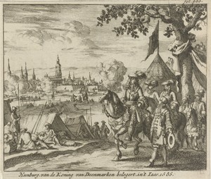 Mislukte belegering van Hamburg door de koning van Denemarken, 1686