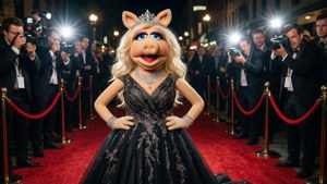 Miss Piggy Hollywood Star