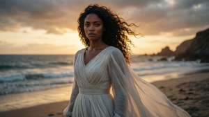 Missandei at Sunset