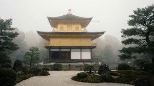 Mist and Mystery at Kinkaku-ji
