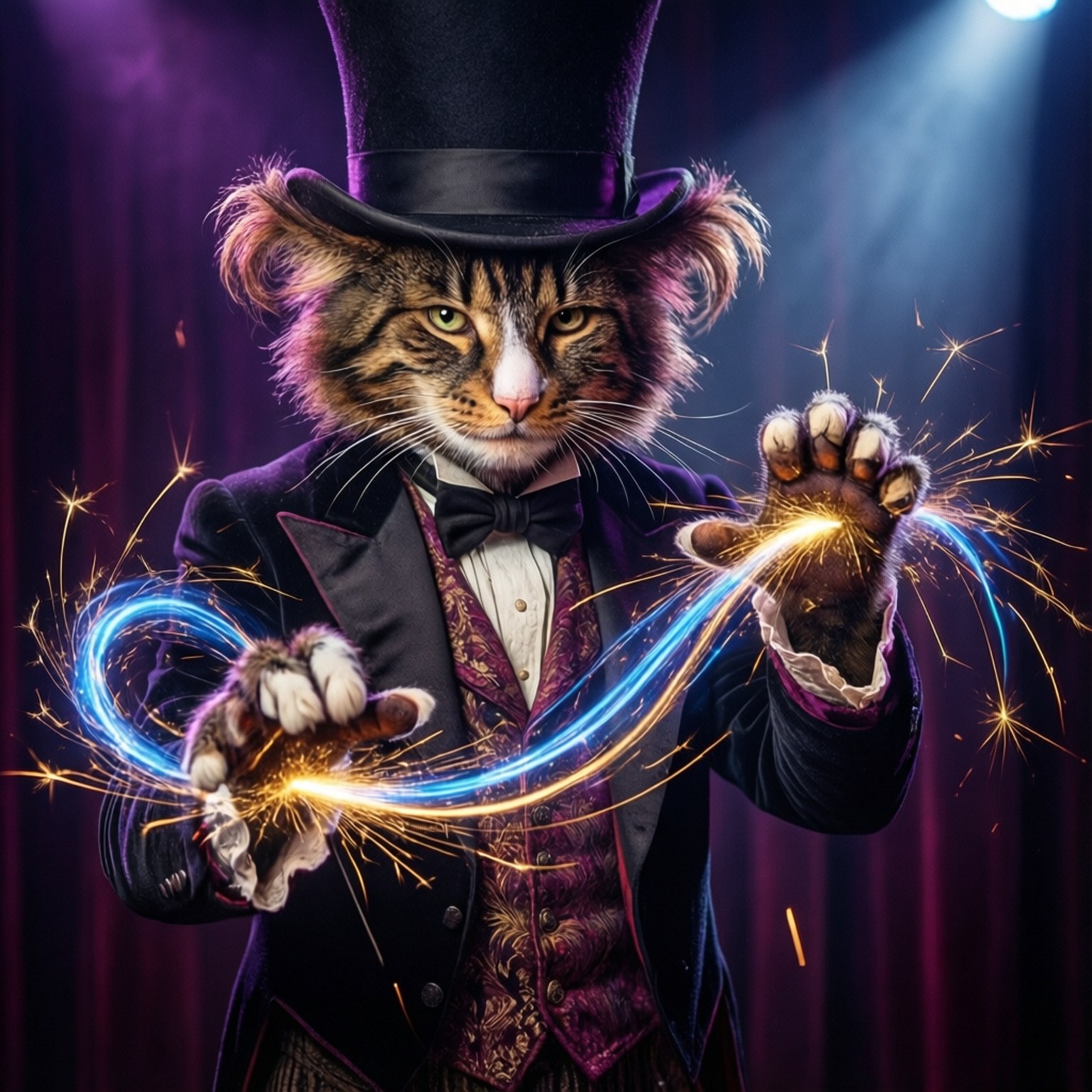 Mistoffelees' Magic by Wallpapers.art Studio