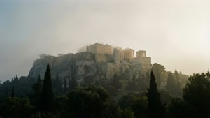 Misty Acropolis Morning