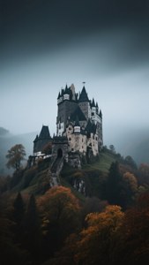 Misty Bran Castle