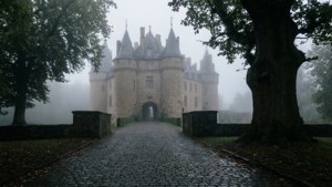 Misty Castle Morning