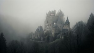 Misty Castle Morning