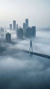 Misty Chongqing Morning