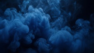 Misty Cobalt Swirls