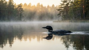 Misty Dawn Loon