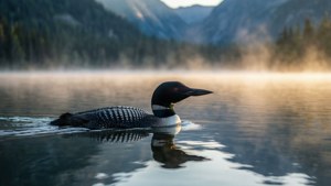 Misty Dawn Loon