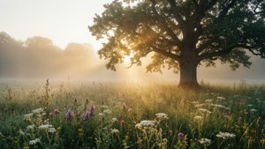 Misty Dawn Meadow