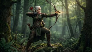 Misty Forest Archer