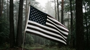 Misty Forest Flag