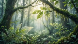 Misty Forest Layered Dreams